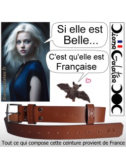 Cognac Belt Sentinelle