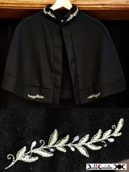 Cape courte palme pastel