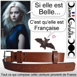 Ceintures en cuir pour homme et femme