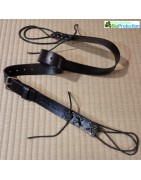 Bandoulières en cuir français